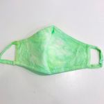 Olive Tie Dye Face Mask Green Photo 1