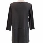 Soft Surroundings Soft Sorrounfings Gray Mini Dress Petite Medium Photo 3