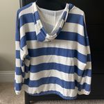 Aerie  Striped Oversized Hoodie Pullover Photo 2