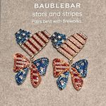BaubleBar  Stars and Stripes Earrings D6 Photo 0