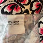 Talbots  Butterfly Print Stretch Ankle Pants Size 10‎ Photo 6