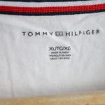 Tommy Hilfiger White Red Blue Star Graphic Tee Crewneck T-Shirt Women's XL USA Photo 1