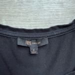 Frye  Tiered Sleeveless Cotton Blend Black Dress Size S Casual Boho Photo 2