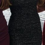 Lucy in the Sky  Mini Dress Black Sequin Photo 0