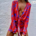 Rat & Boa  Talitha dress red and blue Photo 2