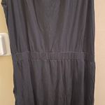 Athleta Redondo Cap Sleeve T Shirt Essential Tee Dress Ruched Waist Pocket Large Photo 5