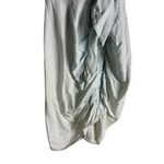 Veronica Beard  Hensley Light Blue Ruched Tie Waist Denim Shirt Dress Size 2 Photo 10