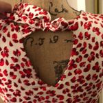 Cute red and white floral maternity tank top Size undefined Photo 4