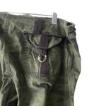 Junior's Size 13 Camouflage Buckle Baggie‎ Straight Leg Pants Green Photo 8