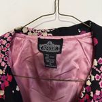 Angie Cherry Blossom Lightweight Long Sleeve Jacket Coat Photo 2