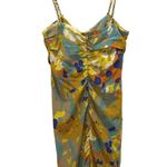 Diane Von Furstenberg  Edythe Dune Flower Mini Dress 10 Photo 2