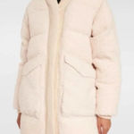 Varley Wynn Sherpa Puffer Coat in Sandshell Photo 0