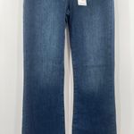 Just USA Jeans SZ 27 Slim Bootcut Denim NWT Dark Denim Fray AB109 Cotton Stretch Photo 9