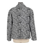 Hunter Bell Casper Black & White Button Closure Blazer Jacket Size 8 Medium M Photo 5