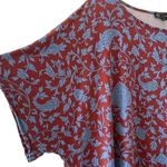 Diane Gilman Printed Jersey Knit Dolman-Sleeve Top Multicolor Boatneck 3X #1289 Photo 6