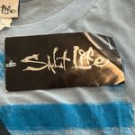 Salt Life Woman’s  Light Blue Tee with Swordfish Graphic Size Medium Photo 4