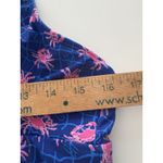 Southwind Apparel Sundress Size L Blue Pink Crabs Halter Swim Halter Beach Vaca Size L Photo 10