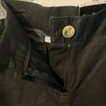 kim rogers Kim Roger’s Bermuda Capri Chino Long Shorts Sz 10‎ waist  Black 11” inseam Photo 2