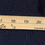 MM.LaFleur  Cashmere Arbus Sweater Size Small Navy Blue Turtleneck Photo 7