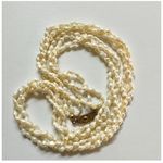 Freshwater pearl triple strand necklace Photo 7