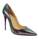 Christian Louboutin  Tissu Scarabe So Kate 120 Pump Digitale Size 39 Photo 0