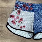 INKnBURN Kraze Performance Lined Running Shorts Blue Denim Pink Size Medium Photo 2