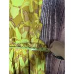 Olivaceous  Maxi Dress yellow floral Sexy Open Back Summer Party Sz Large Photo 11