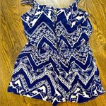 Mimi Chica Navy floral romper  Medium/Small Photo 0
