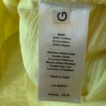 Talbots  Summer Time Crewneck T-Shirt Tee Embroidered Tie Cuff Sleeve PM Medium Photo 8