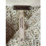 Free People  Electric City Pullover sweater beige/oatmeal marled cotton linen ble Photo 3