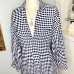 ZARA  Black & White Flannel Check Shirt XS Photo 2