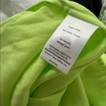 Mara Hoffman  Marella Bright Green Pants Size 2 Photo 5