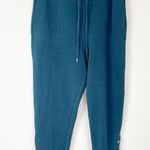 Saturday Sunday Women's M Teal Blue Jogger‎ Sweatpants Comfort Elastic Waist Size M Photo 0