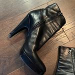 Prada Black Leather Booties Photo 14
