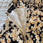Realisation Par The Devon Floral Ruffle Silk Mini Dress Photo 8