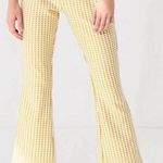 Urban Outfitters Yellow Checkered Pants  Photo 0