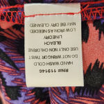 JODIFL  Red and Purple Leopard Print Dress with Full Sleeves Size Large Photo 7