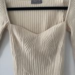 Urban Outfitters Sweatheart Neckline Long Sleeve Photo 3