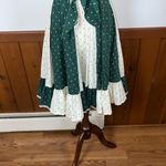 Charming Vintage 1970s Kate Schorer Squaredance Dress! Green Size 8 Photo 4