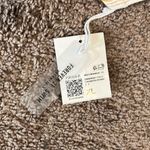 Forever 21 Mustard white floral one piece halter low front swimsuit NWT Photo 5