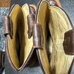 Corral  Vintage Brown Embroidered Heeled Boots Made in Mexico Size 7 Photo 12