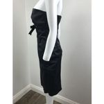 Forever 21 FOREVER Dress Sexy Black Bow Front Strapless XS Photo 3