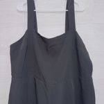 Good American  NWT Women's Luxe Column Jumpsuit in Black001 size 6 plus size 3X Photo 3