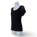 Chadwick's Chadwick’s Floral Lace Lined Top Photo 6