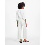 Madewell NWT Low-Slung Baggy Crop Jean In Pure White Size 23 Photo 2