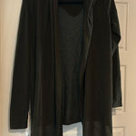 “Cozy Dark Green Women’s Long Sleeve Shawl – Size S” Photo 0