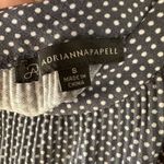 Adrianna Papell  Sleeveless, Pleated Halter Top/Blouse Size S Photo 4