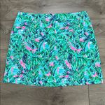 Lilly Pulitzer  Luxletic Monica Skort Par Fection Golf Blue Horizon Skirt Size XL Photo 2