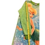 Disney Fairies Tinkerbell Footed Blanket Sleeper Pajamas Pjs Green Large Photo 3