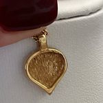 Christian Dior Vintage Logo Necklace Black Photo 1